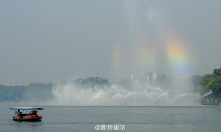 杭州西湖音乐喷泉
